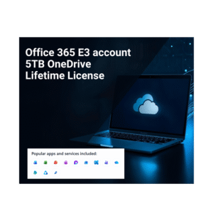 Office 365 E3 account with 5TB OneDrive  - Lifetime License
