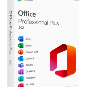 Genuine Microsoft Office Professional Plus 2021 - 1 device Lifetime License for PC only