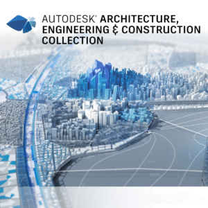 Autodesk Architecture Engineering & construction collection AEC yearly edu license - Mac/PC/iPad