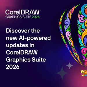 CorelDRAW Graphic suite 2026 - Perpetual License for PC or Mac - 1 device only